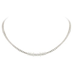 Mode Weißgold 18K Halskette Diamant für Sie