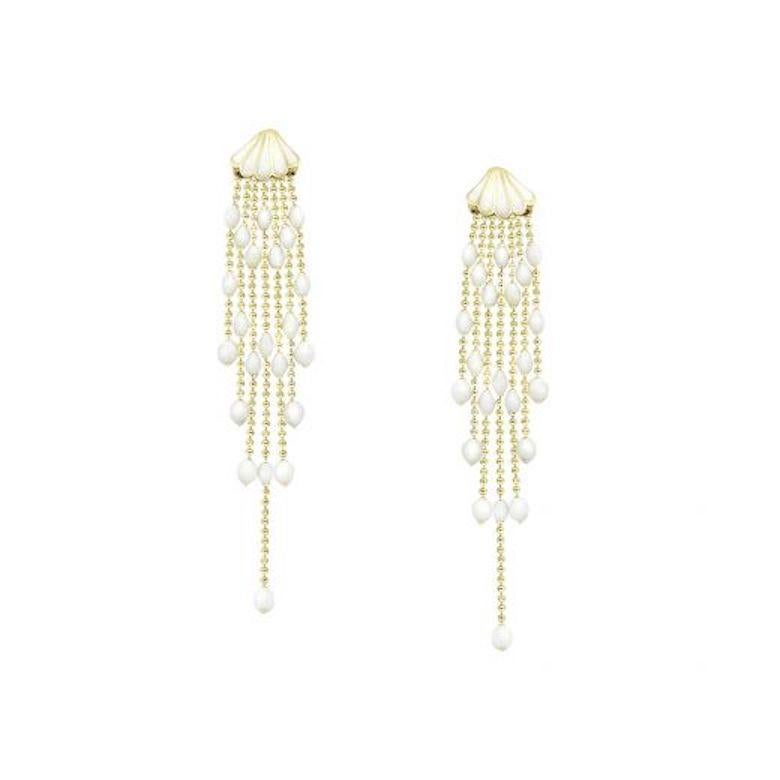 Yellow Gold 14K Earrings

Enamel 
Weight 6.42 gram

With a heritage of ancient fine Swiss jewelry traditions, NATKINA is a Geneva based jewellery brand, which creates modern jewellery masterpieces suitable for every day life.
It is our honour to