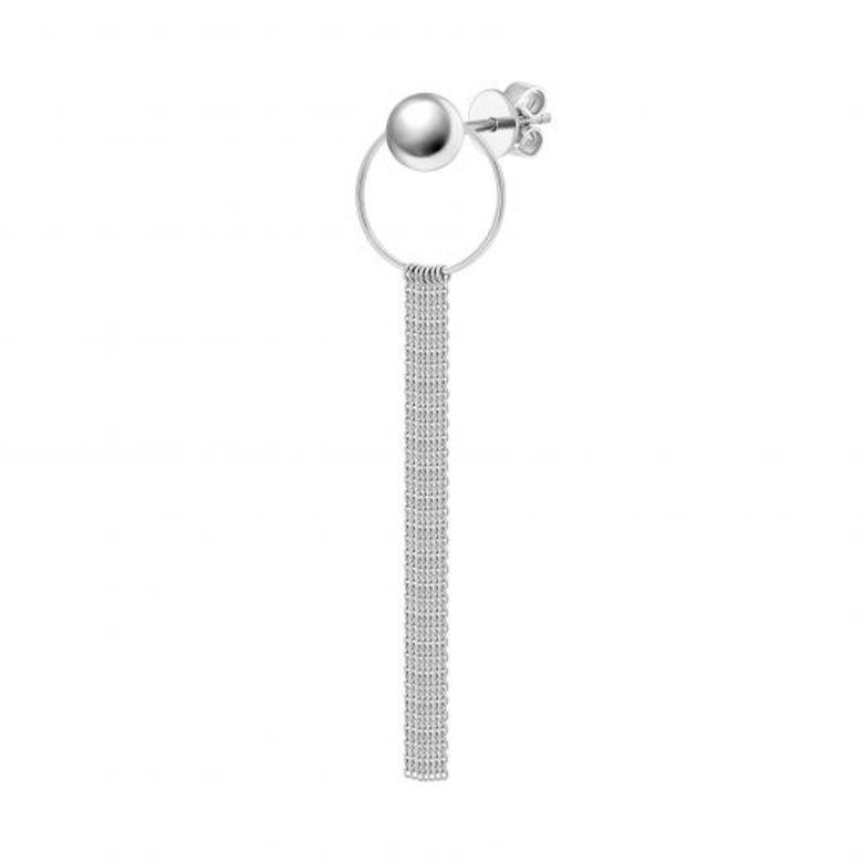 White Gold 14K Earring
Mono Earring (One Ear)
Weight 4.6 gram

With a heritage of ancient fine Swiss jewelry traditions, NATKINA is a Geneva based jewellery brand, which creates modern jewellery masterpieces suitable for every day life.
It is our