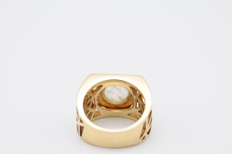 Fashionable Jette Joop Ring 18k Yellow Gold For Sale at 1stDibs