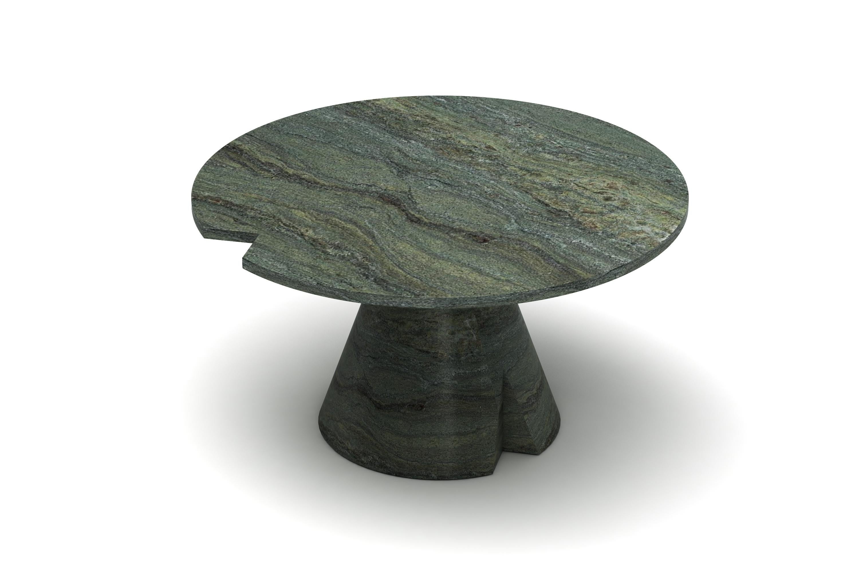 Fashionable Oresteia W Table in Greek Marble In Excellent Condition For Sale In Chania, GR