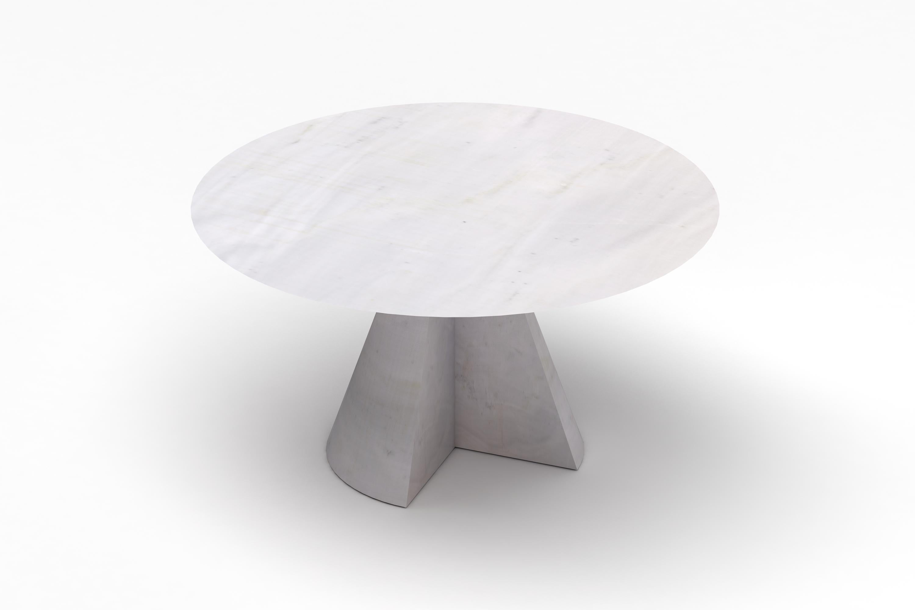 Fashionable Oresteia W Table in Greek Marble For Sale 1