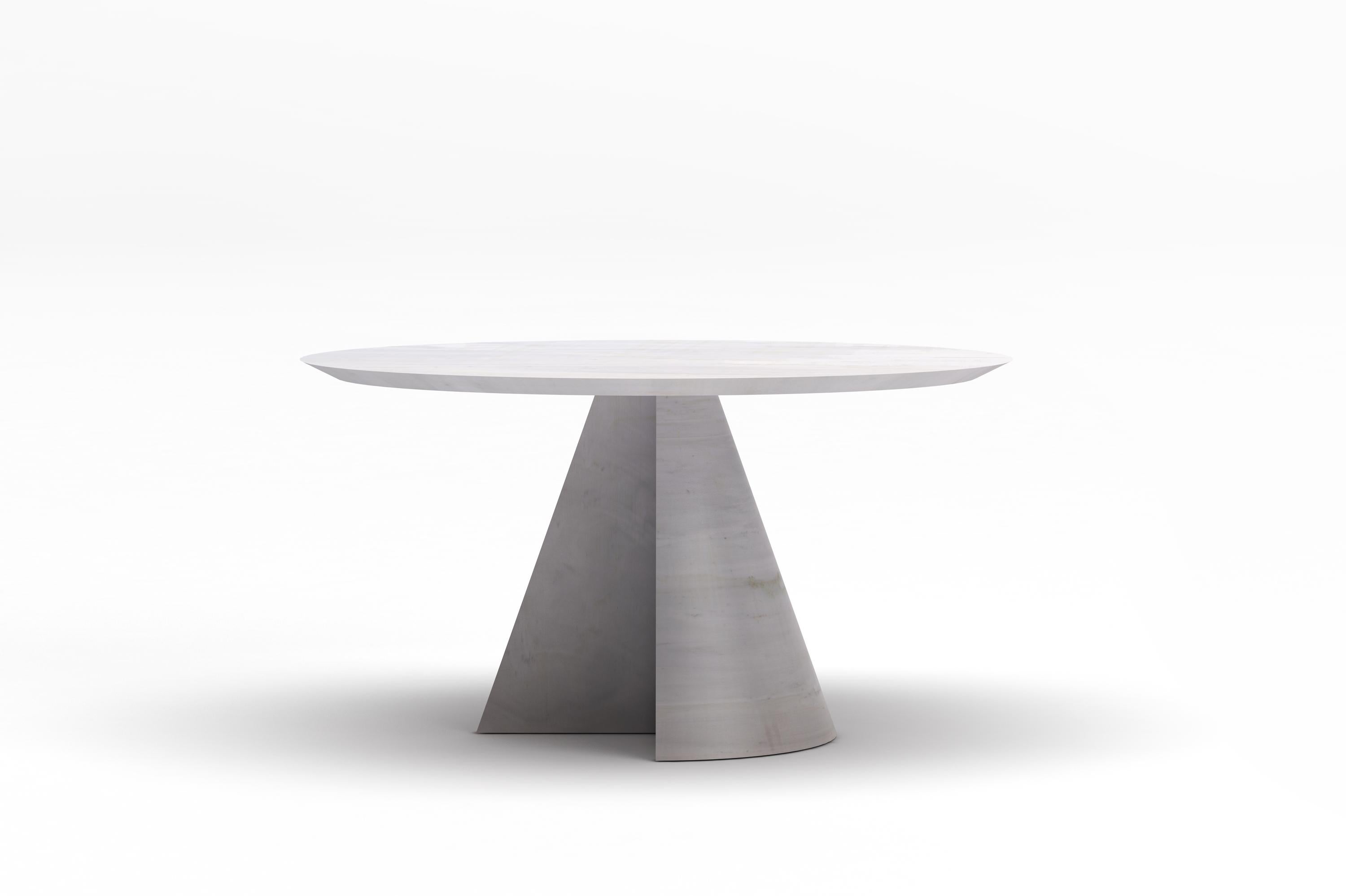 Fashionable Oresteia W Table in Greek Marble (Marmor) im Angebot