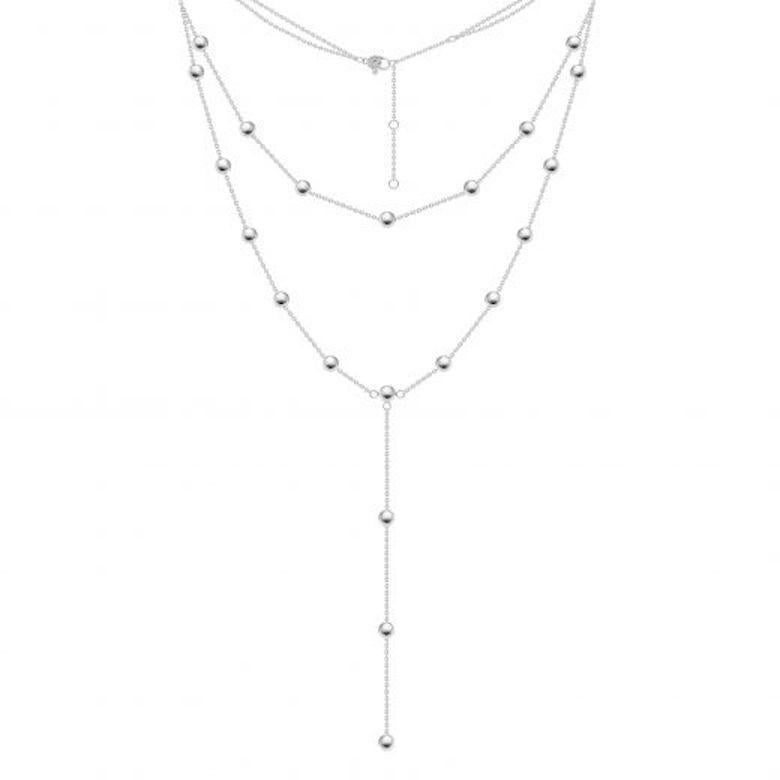 White Gold 14K Necklace 

Weight 12.77 gram
Length 40 cm

With a heritage of ancient fine Swiss jewelry traditions, NATKINA is a Geneva based jewellery brand, which creates modern jewellery masterpieces suitable for every day life.
It is our honour