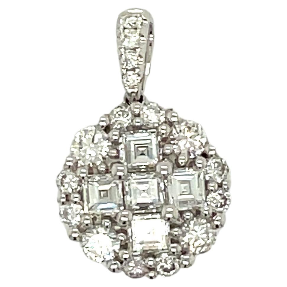 Fashionista Diamond Pendant For Sale