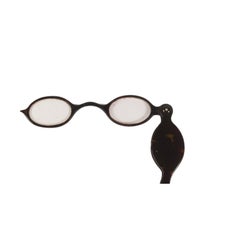 Fassamano French Tortoise Antique Eyeglasses Second Half  19th Century