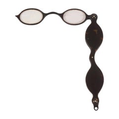 Fassamano French Tortoise Antique Eyeglasses Second Half  19th Century 