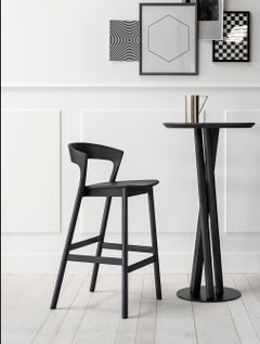 Fast Food Art, Niels, Wood Base and Solid Wood by Massimo Broglio