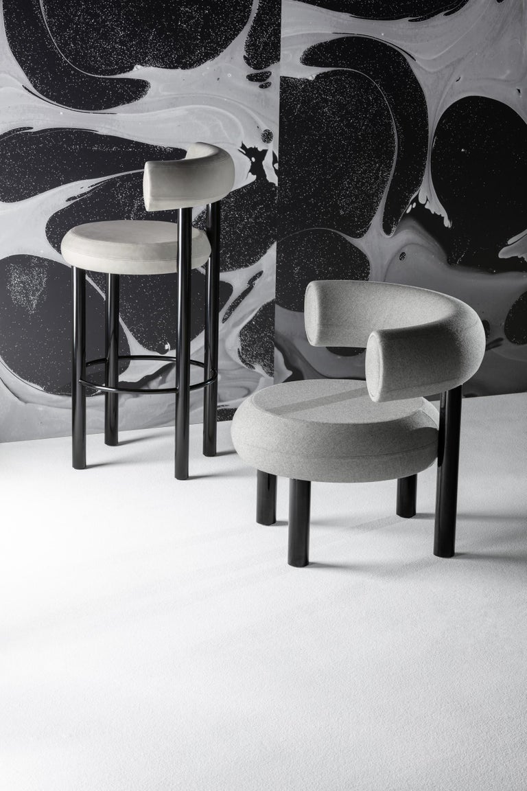 FAT Barstool with Black legs by Tom Dixon 10