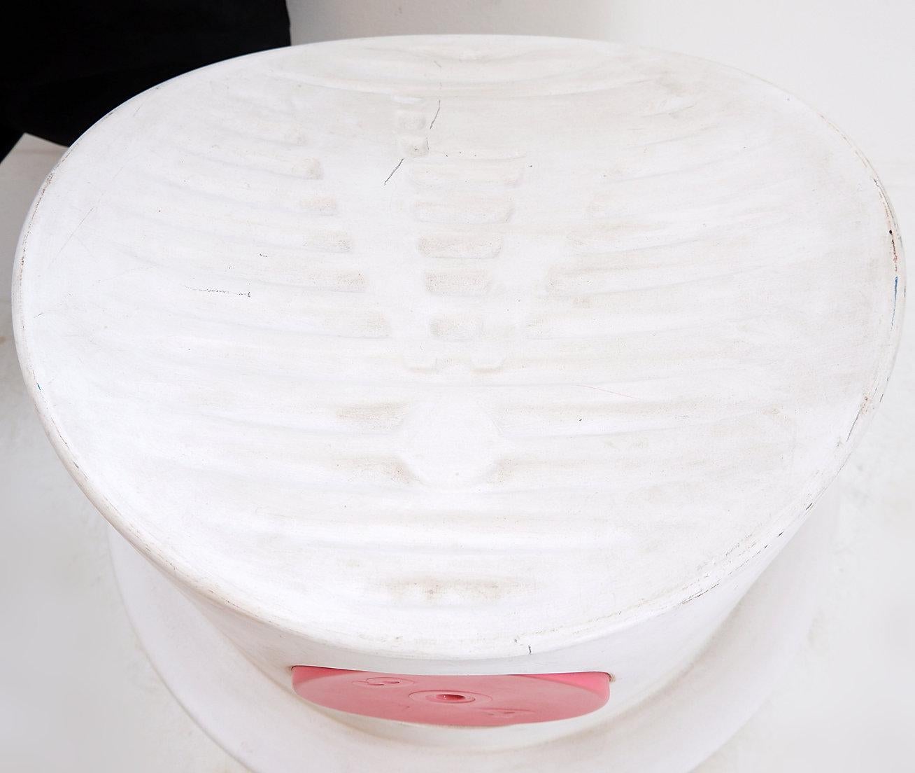 Fat Cap Stool by Dutch graphic designer Sander van Heukelom For Sale 7