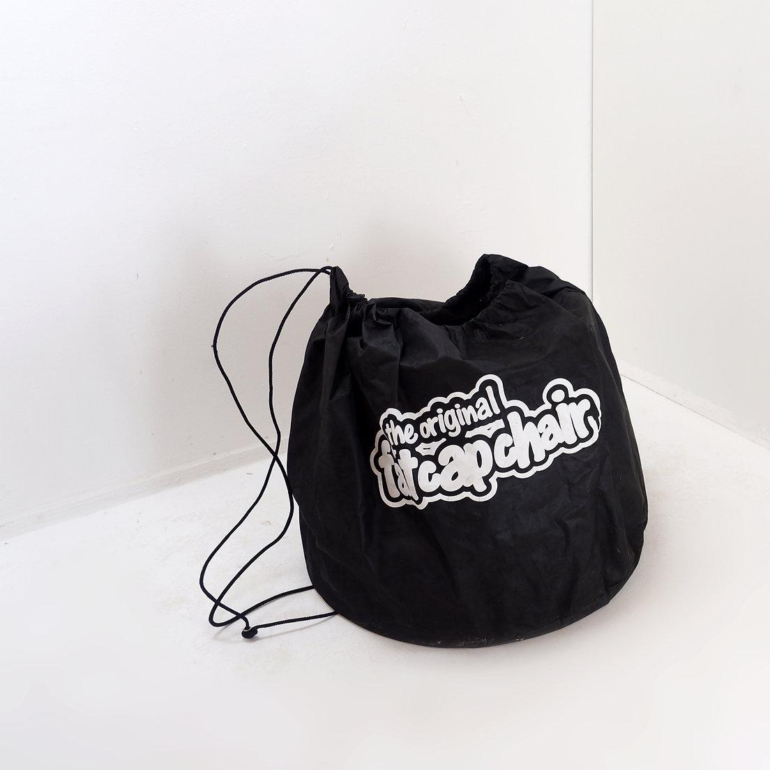 Fabric Fat Cap Stool by Dutch graphic designer Sander van Heukelom For Sale