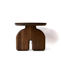 FAT COWBOY Coffee Table by Hamilton Holmes, Walnut, Handmade Design