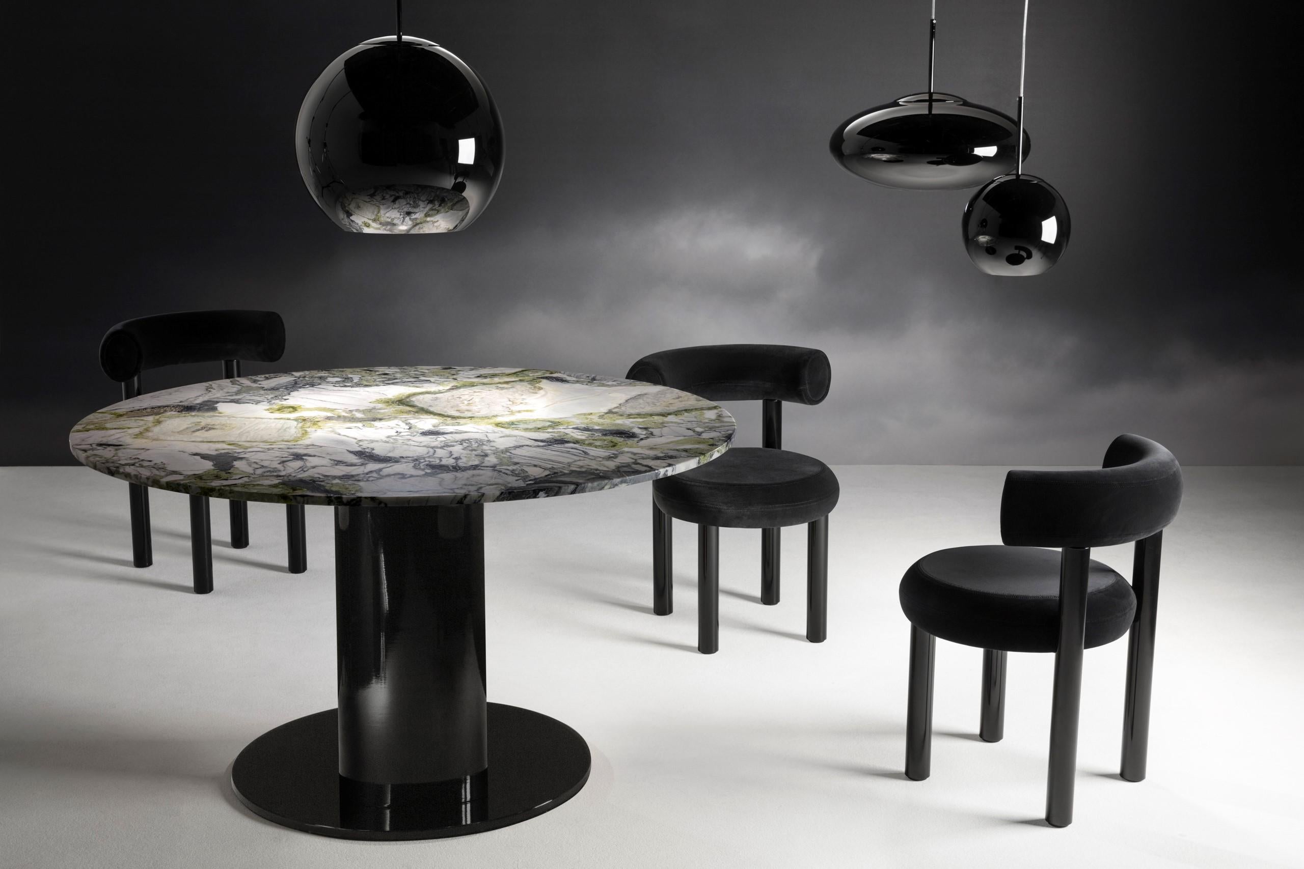 FAT Dining Chair with Black Legs by Tom Dixon For Sale 2