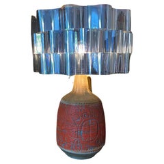 Fat Lava Carstens Tonnieshof Ceramic Pottery RareLarge 'Atelier' Floor Jug Lamp