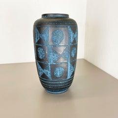 Fette Lava-Keramikvase "Ankara" von Heinz Siery Carstens Tönnieshof, Deutschland 1960er Jahre