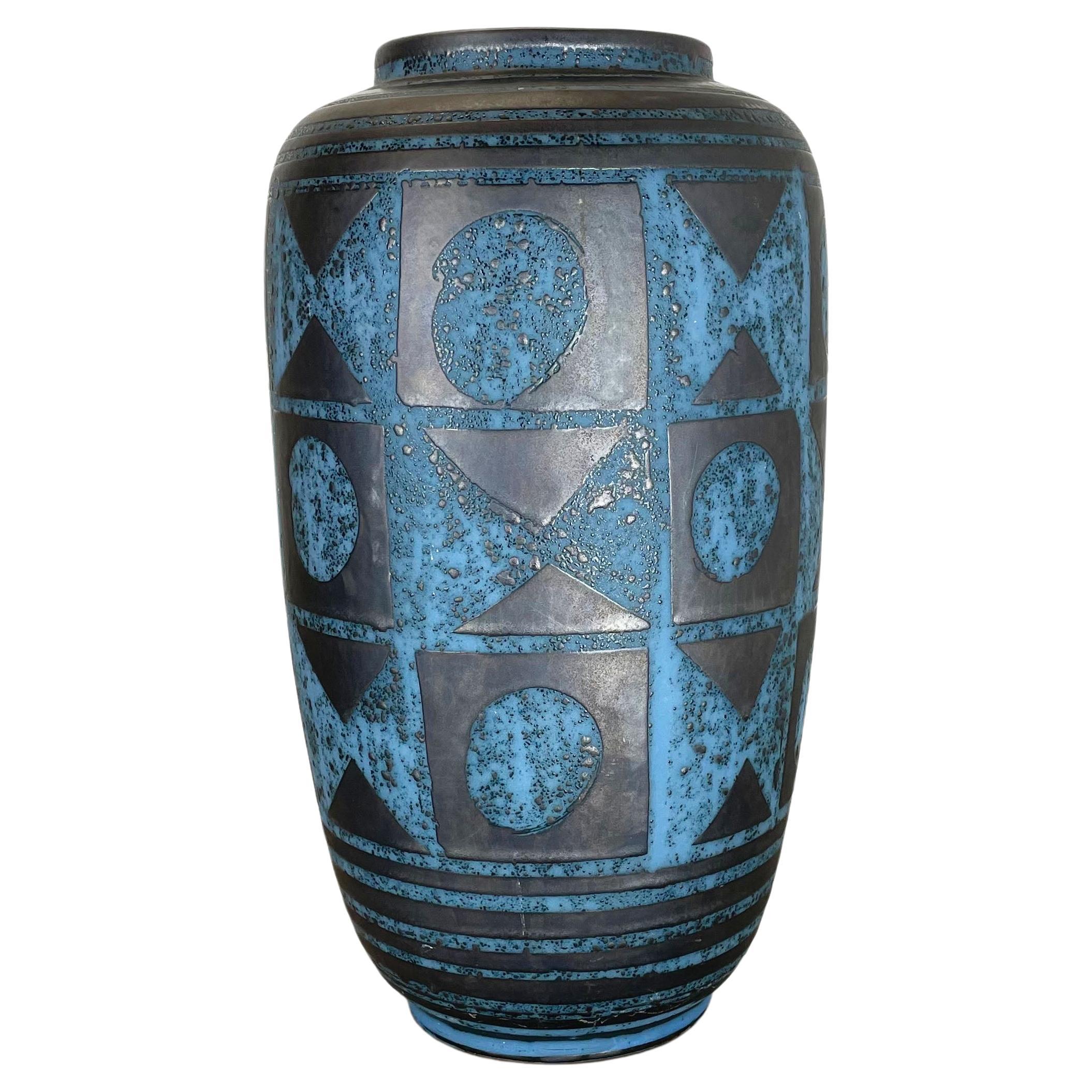 Fat Lava Ceramic "Ankara" Vase by Heinz Siery Carstens Tönnieshof, Germany 1960s For Sale