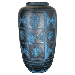Fat Lava Ceramic "Ankara" Vase by Heinz Siery Carstens Tönnieshof, Germany 1960s