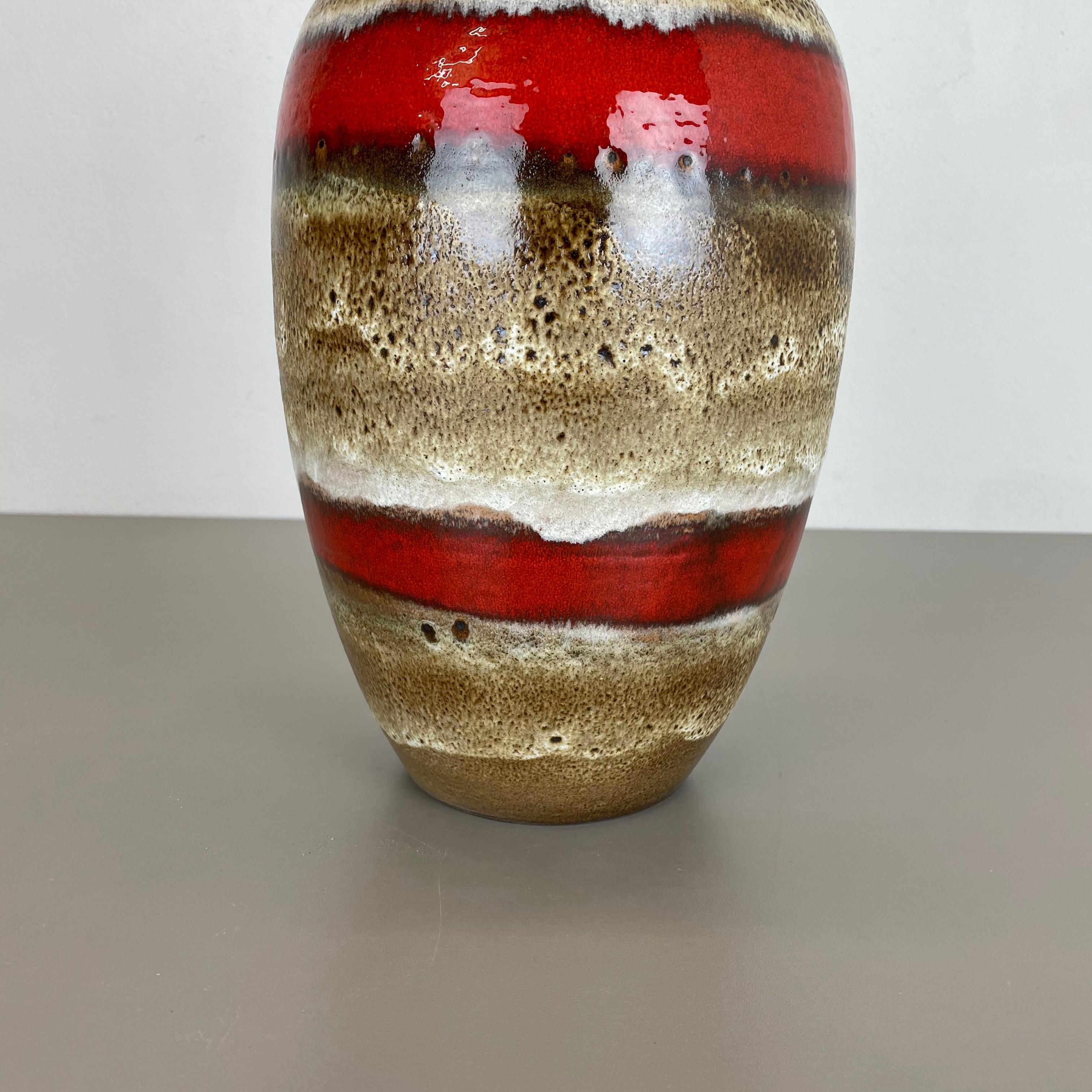 Fat Lava-Keramikvase aus Keramik Heinz Siery Carstens Tnnieshof Deutschland 1970 (20. Jahrhundert) im Angebot