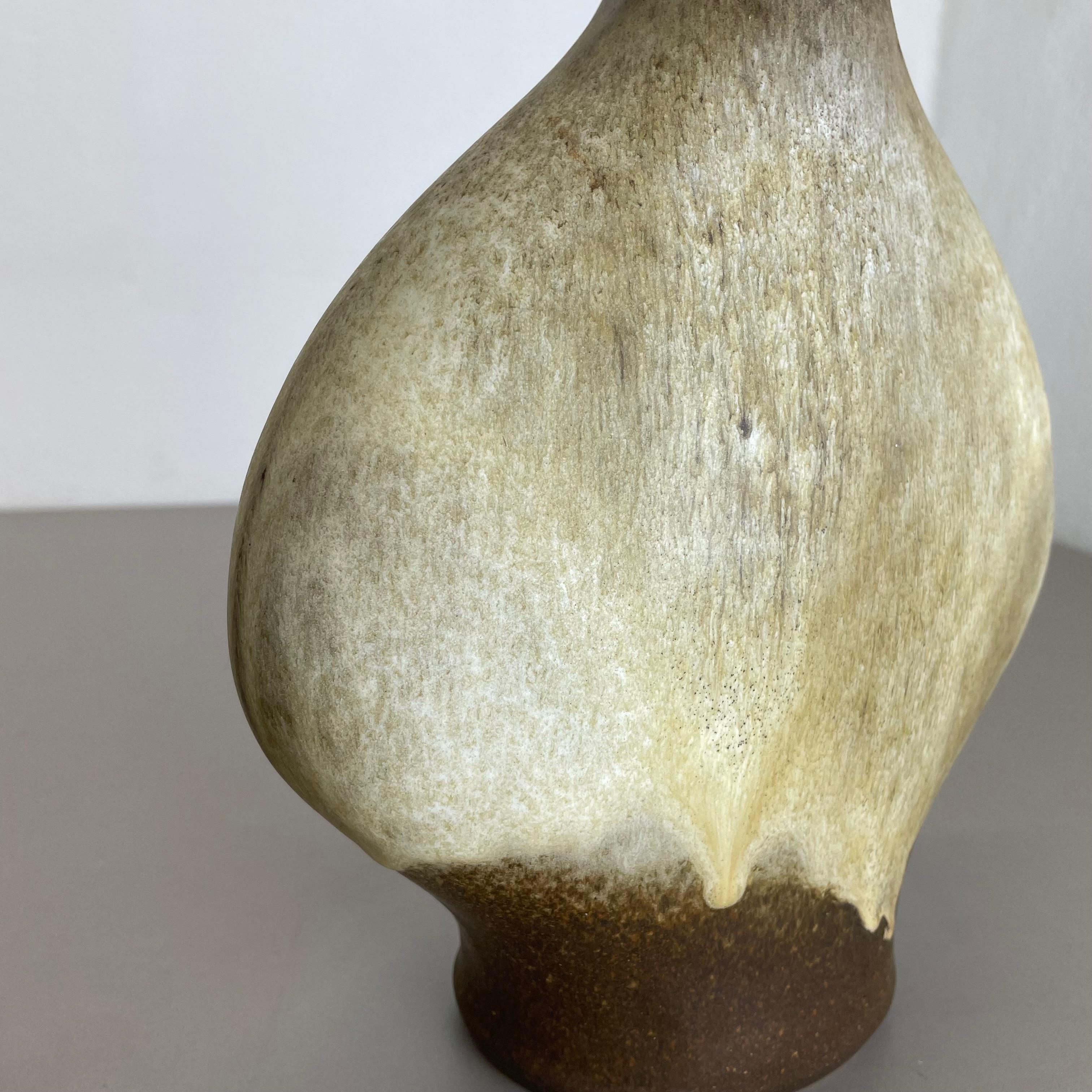 Gros vase en céramique de lave Gerda Heukeroth Carstens Tönnieshof Allemagne, 1970 en vente 3
