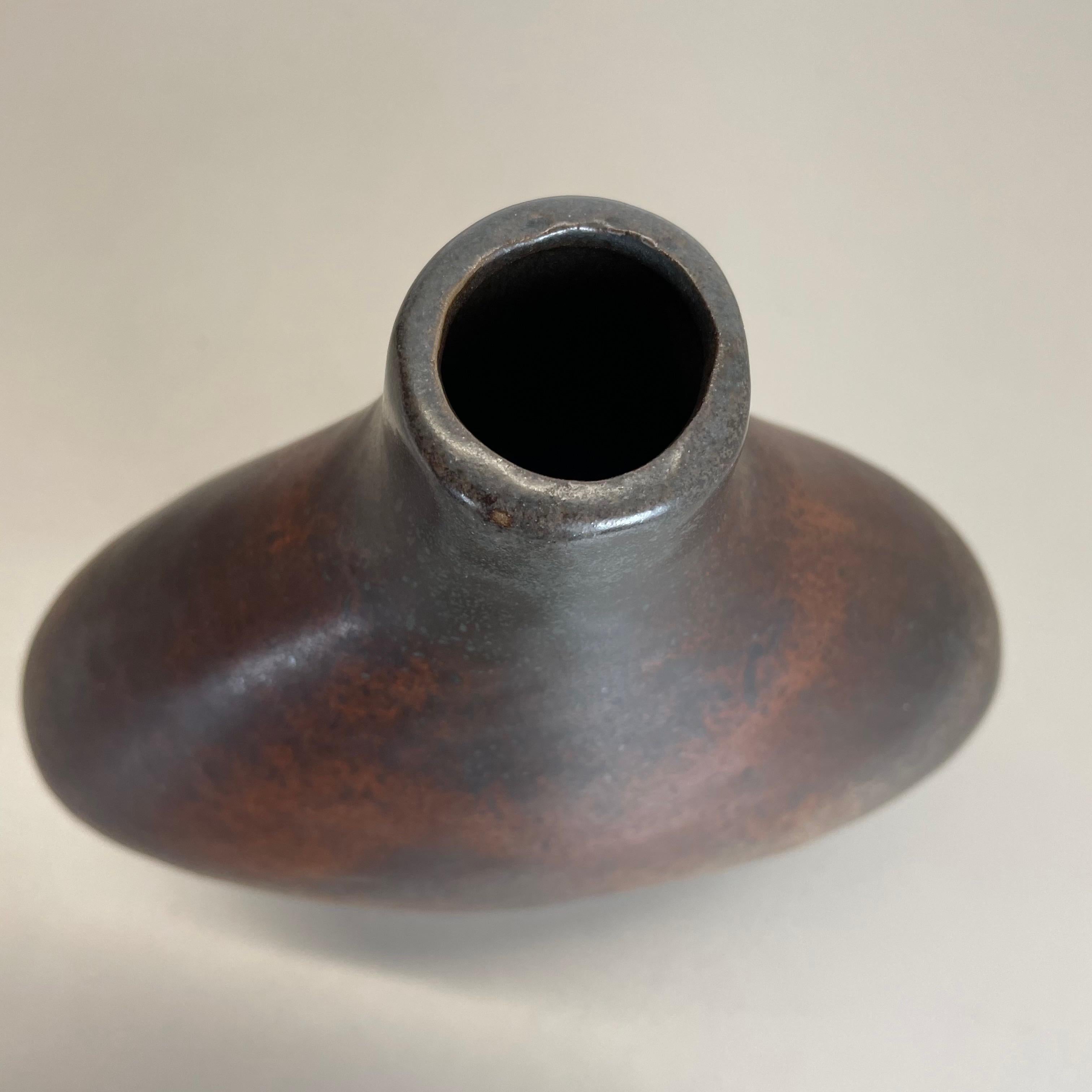 Fat Lava Ceramic Pottery Vase Gerda Heukeroth Carstens Tönnieshof Germany, 1970s For Sale 11