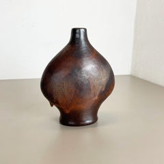 Fette Lava Keramik Keramik Vase Gerda Heukeroth Carstens Tönnieshof Deutschland, 1970er Jahre