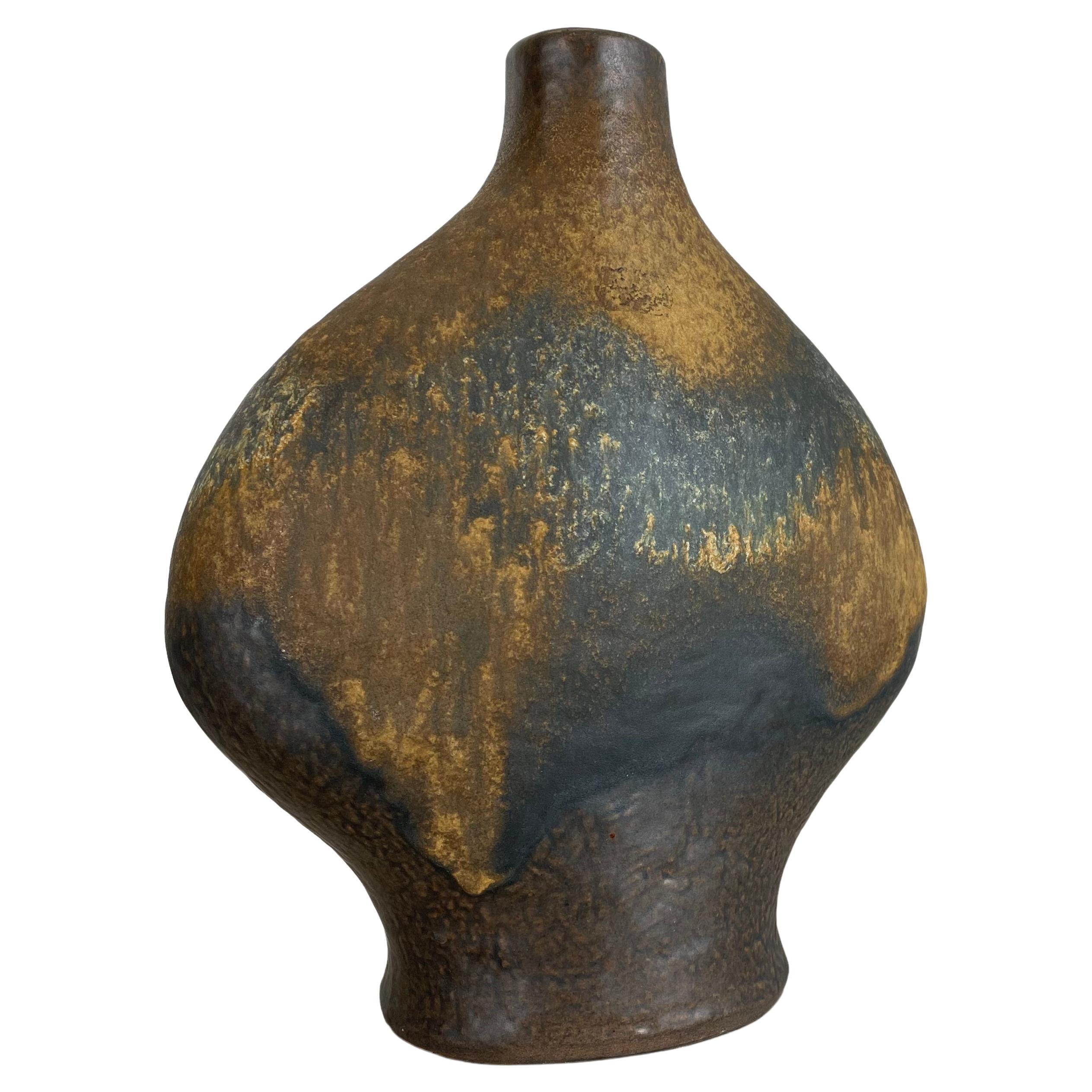 Fette Lava Keramik Keramik Vase Gerda Heukeroth Carstens Tönnieshof Deutschland, 1970er Jahre im Angebot