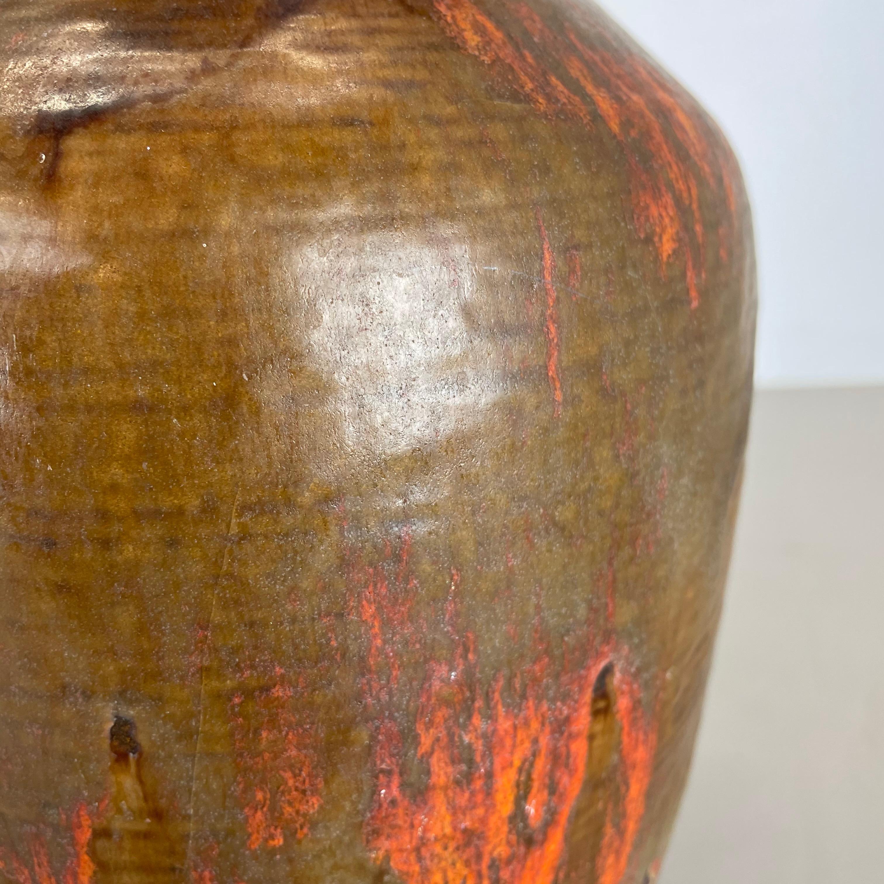 Vase en céramique Fat Lava Heinz Siery Carstens Tönnieshof, Allemagne, années 1960 en vente 5