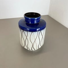 Fat Lava Ceramic Pottery Vase Heinz Siery Carstens Tönnieshof, Germany, 1960s