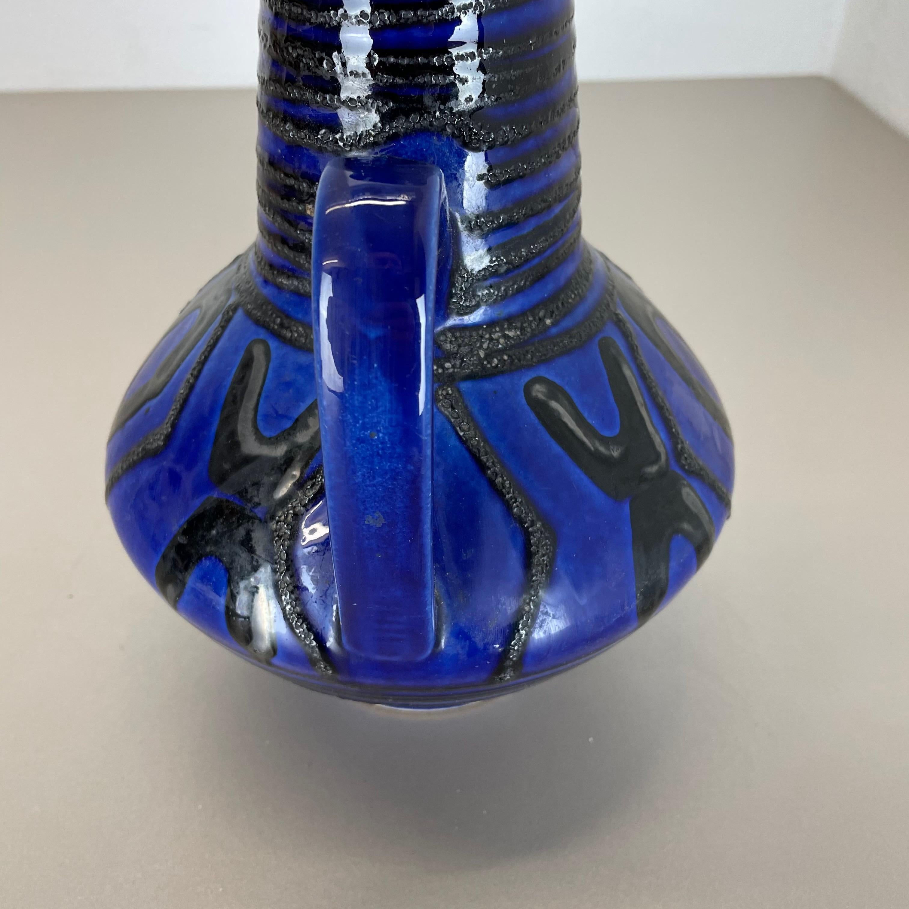 Vase aus fetter Lava-Keramik Heinz Siery Carstens Tönnieshof, Deutschland, 1970er Jahre im Angebot 6