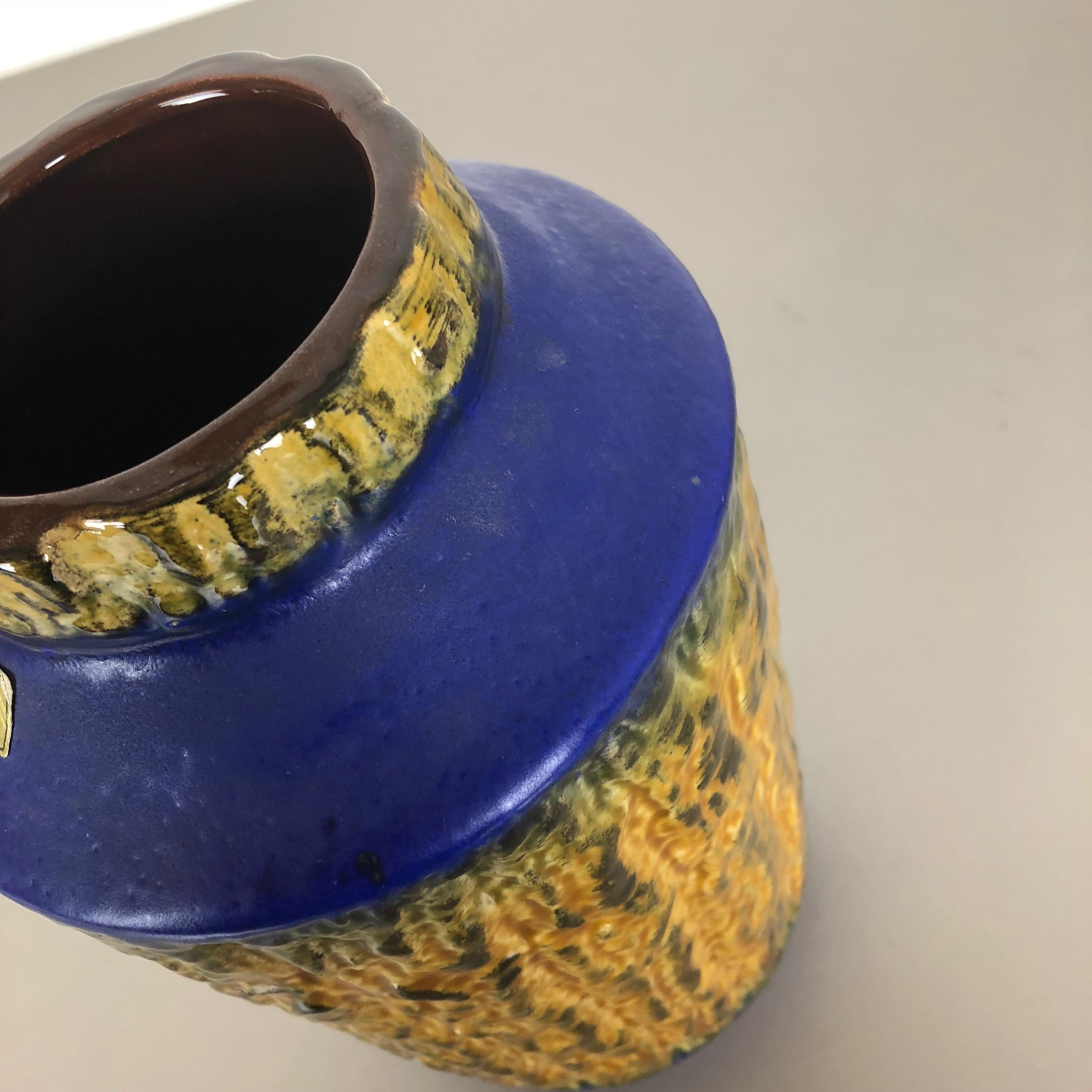 Vase en céramique de lave grasse Heinz Siery Carstens Tnnieshof, Allemagne, 1970 en vente 5