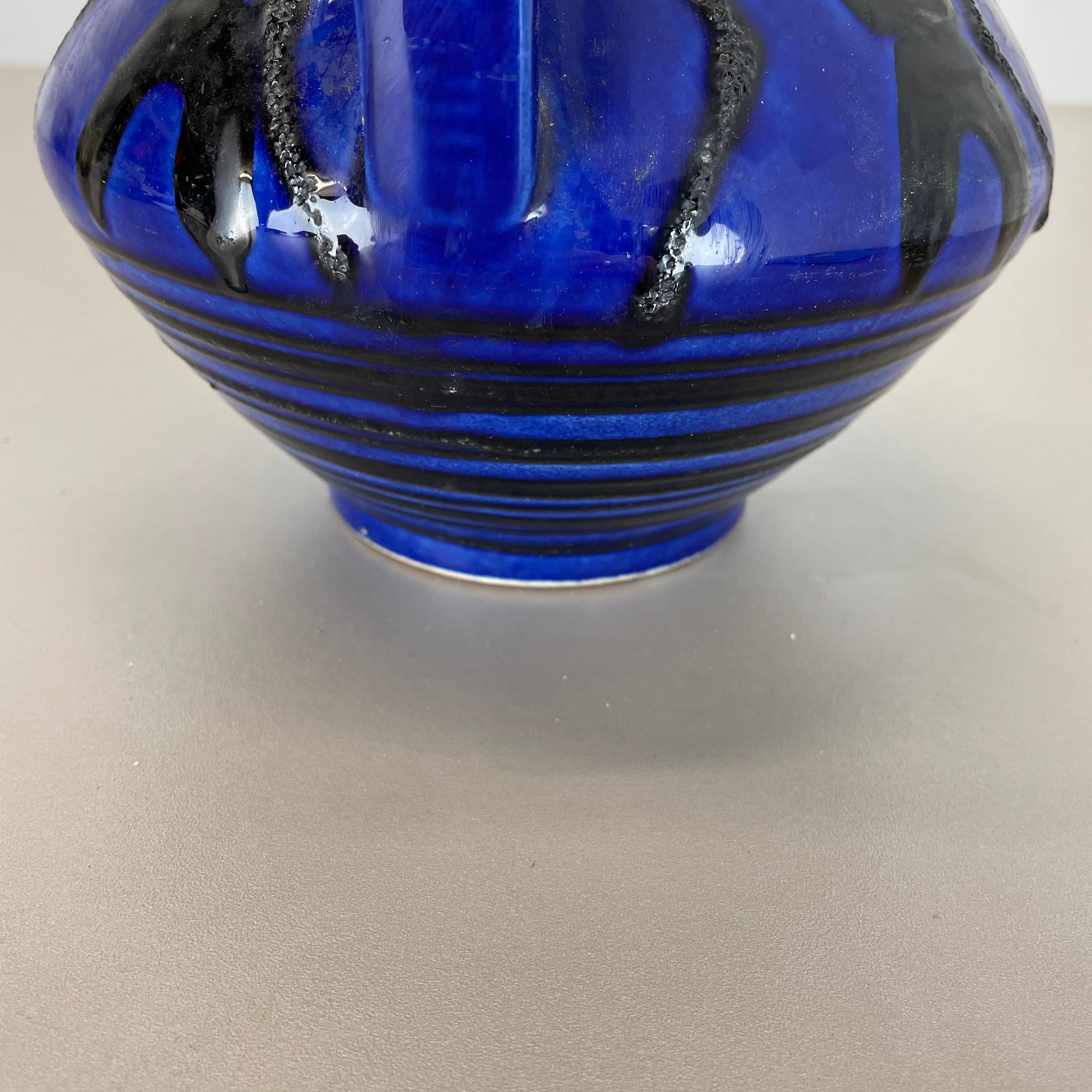 Vase aus fetter Lava-Keramik Heinz Siery Carstens Tönnieshof, Deutschland, 1970er Jahre im Angebot 7