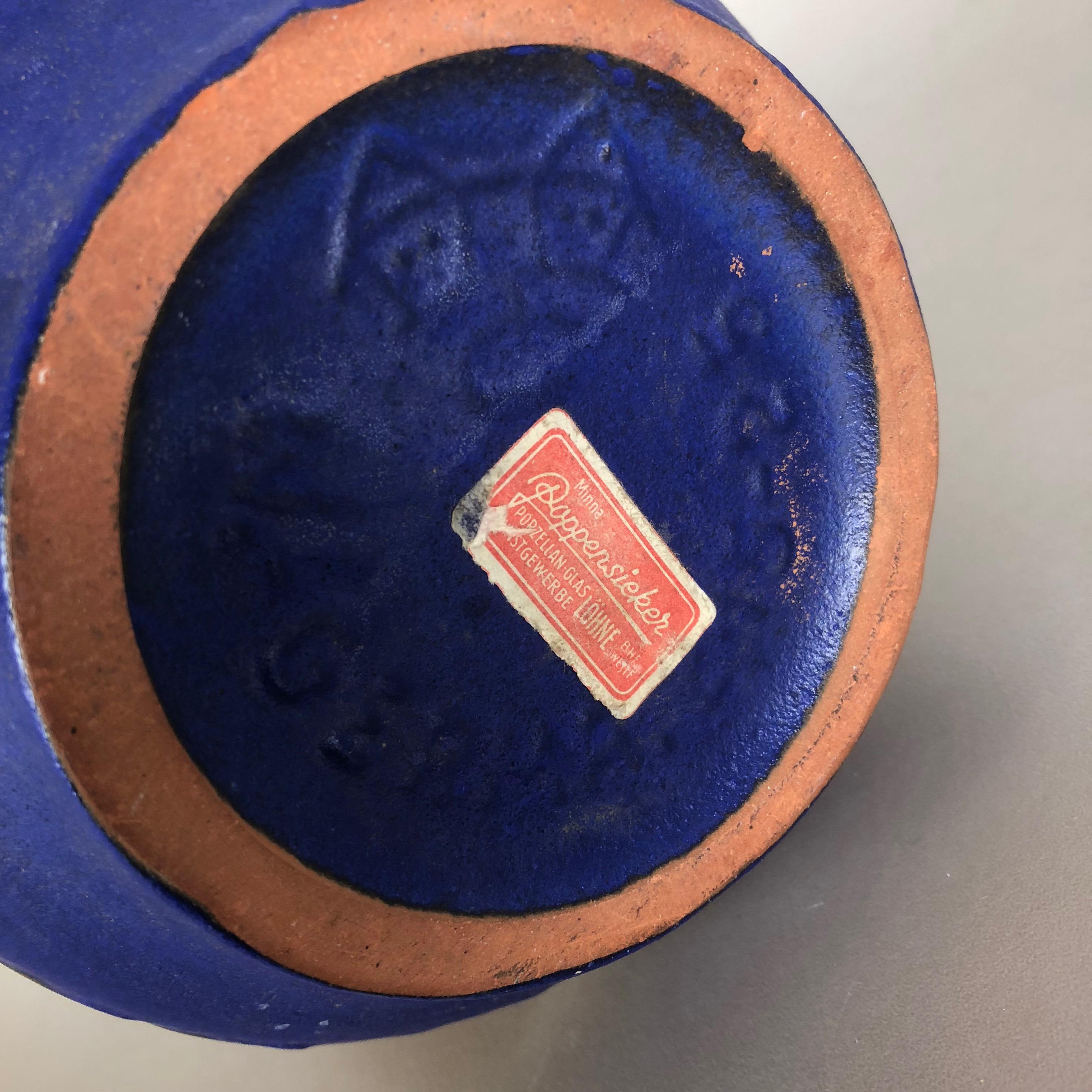 Vaso in ceramica Lava Grassa Heinz Siery Carstens Tönnieshof, Germania, anni '1970 in vendita 9
