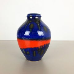 Fat Lava Ceramic Pottery Vase Heinz Siery Carstens Tönnieshof, Germany, 1970s