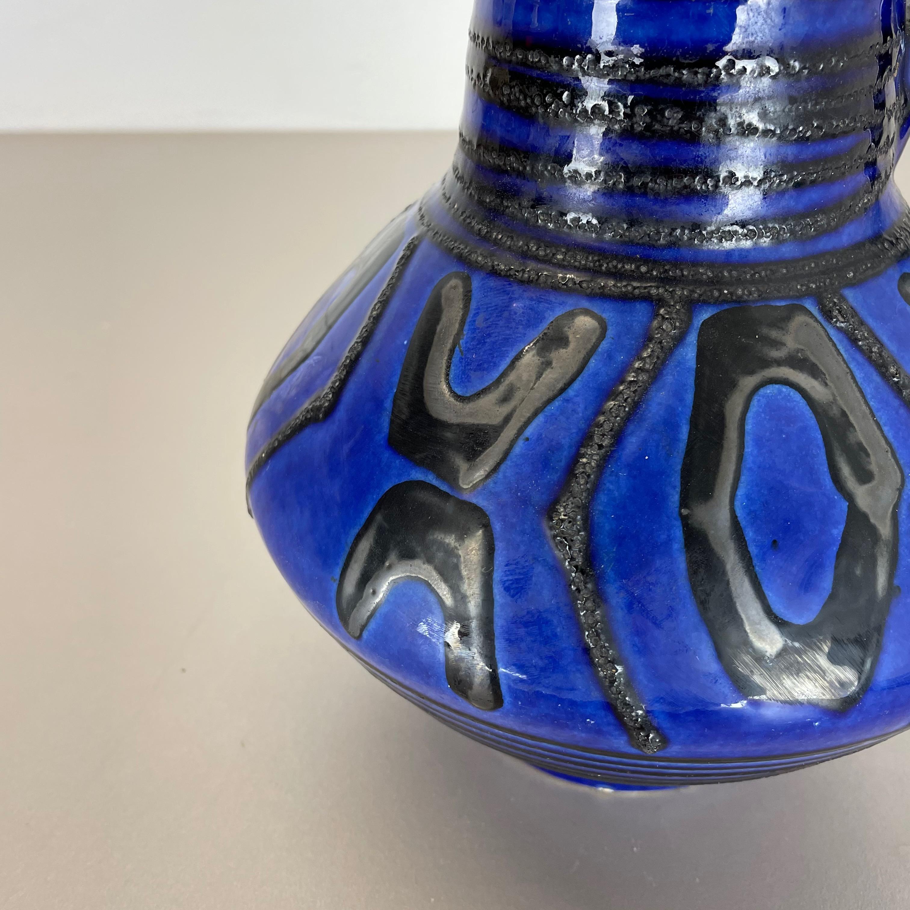 Vase aus fetter Lava-Keramik Heinz Siery Carstens Tönnieshof, Deutschland, 1970er Jahre im Angebot 1