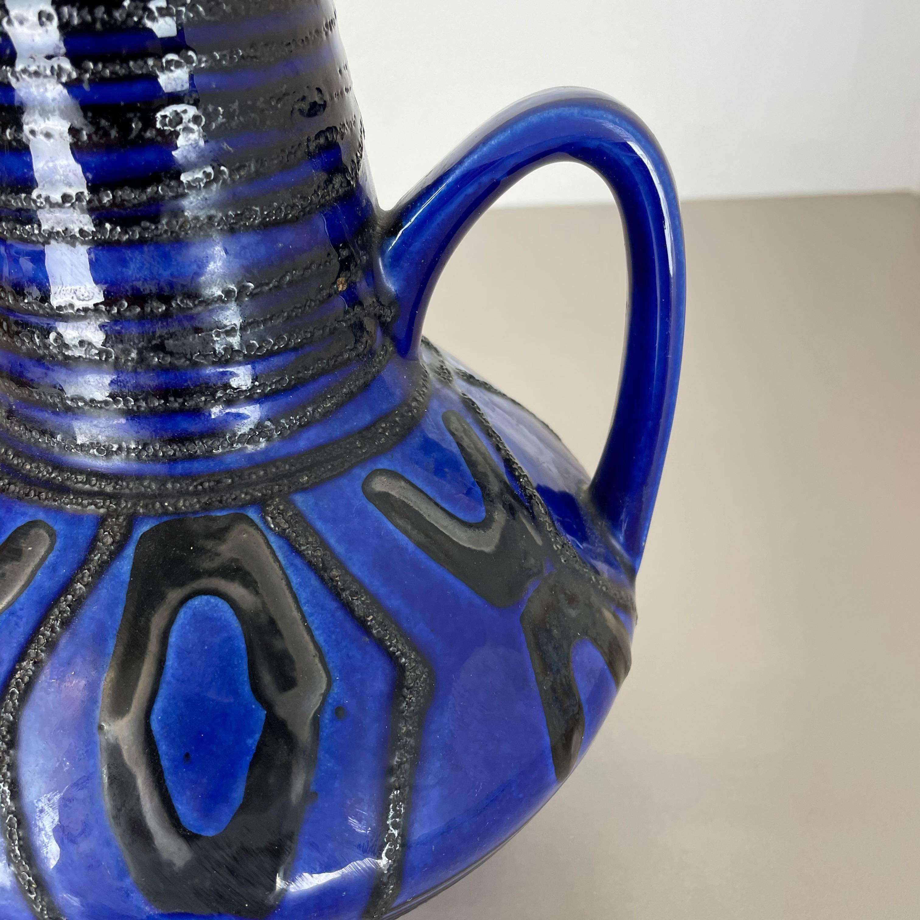 Vase aus fetter Lava-Keramik Heinz Siery Carstens Tönnieshof, Deutschland, 1970er Jahre im Angebot 3