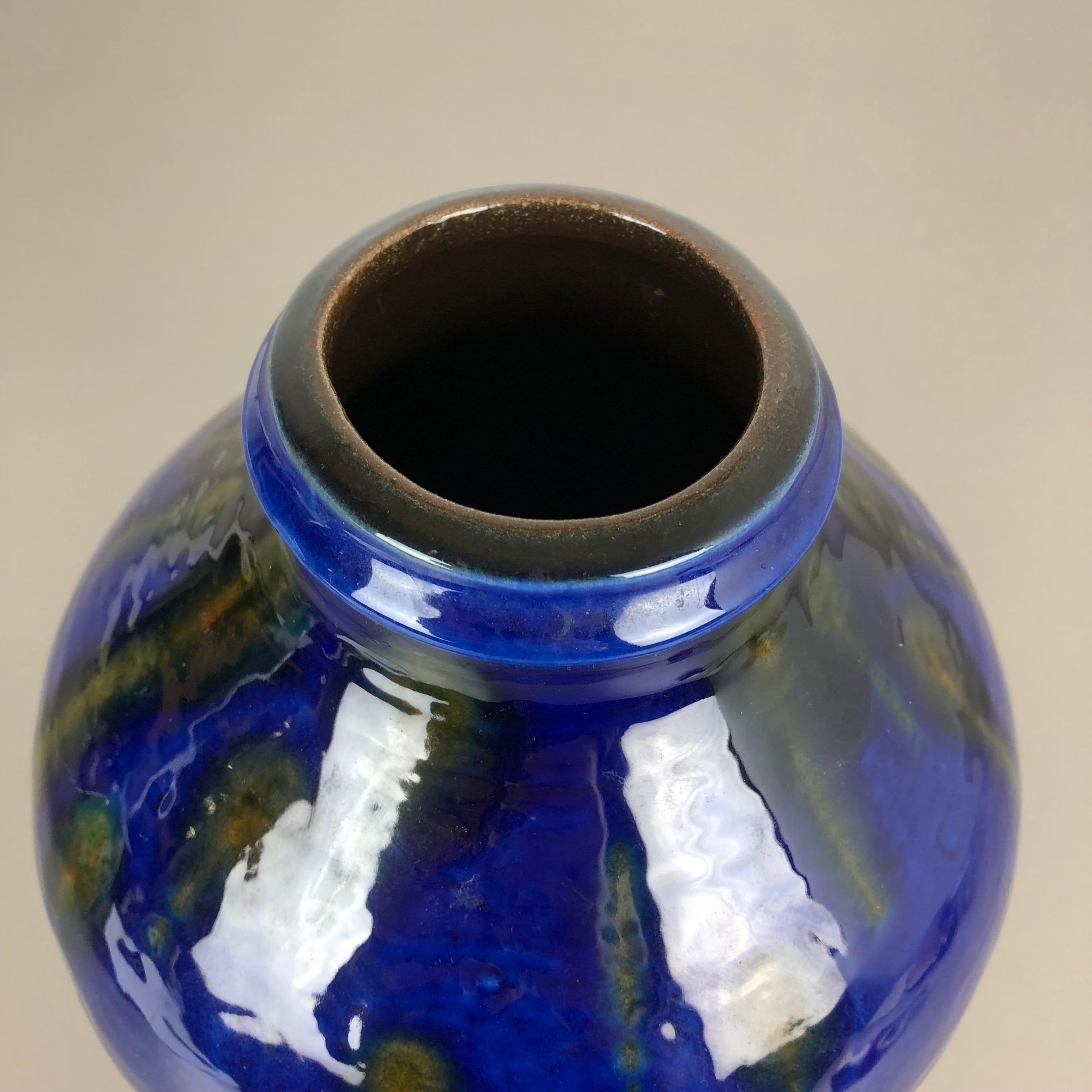 Fat Lava Ceramic Pottery Vase Heinz Siery Carstens Tönnieshof, Germany, 1970s 4