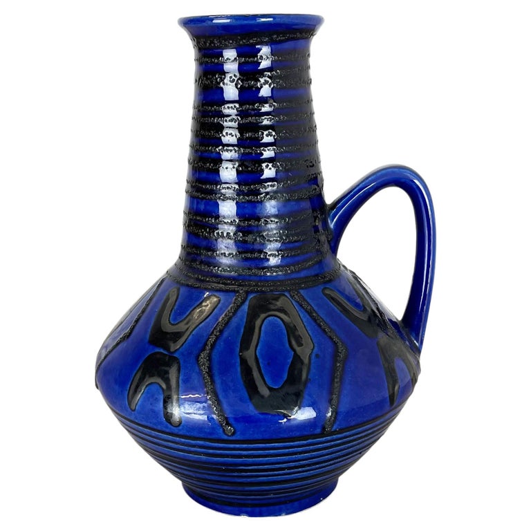 Fat Lava Ceramic Pottery Vase Heinz Siery Carstens Tönnieshof 