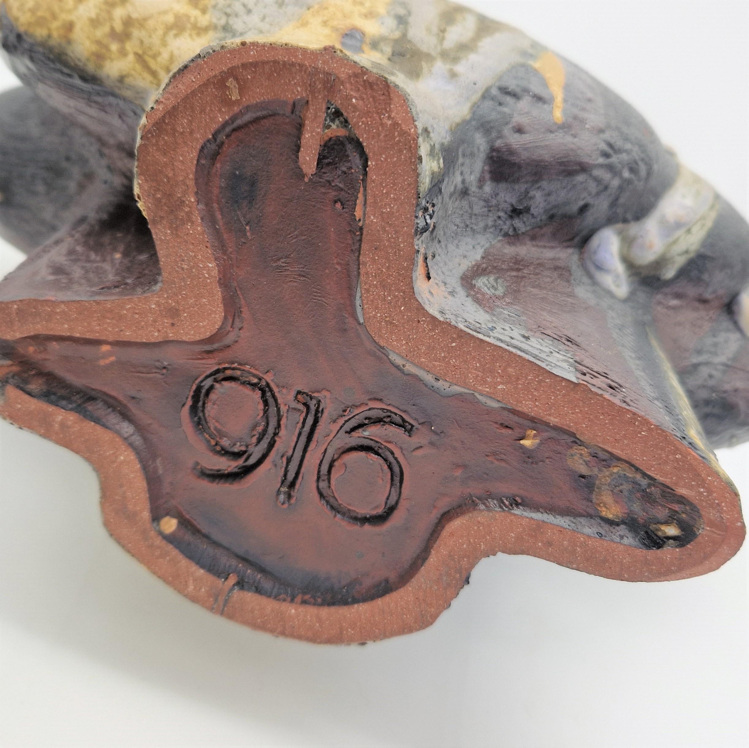 Dipinto a mano Vaso in ceramica Fat Lava di Helmut Friedrich Schäffenacker, anni '60 in vendita