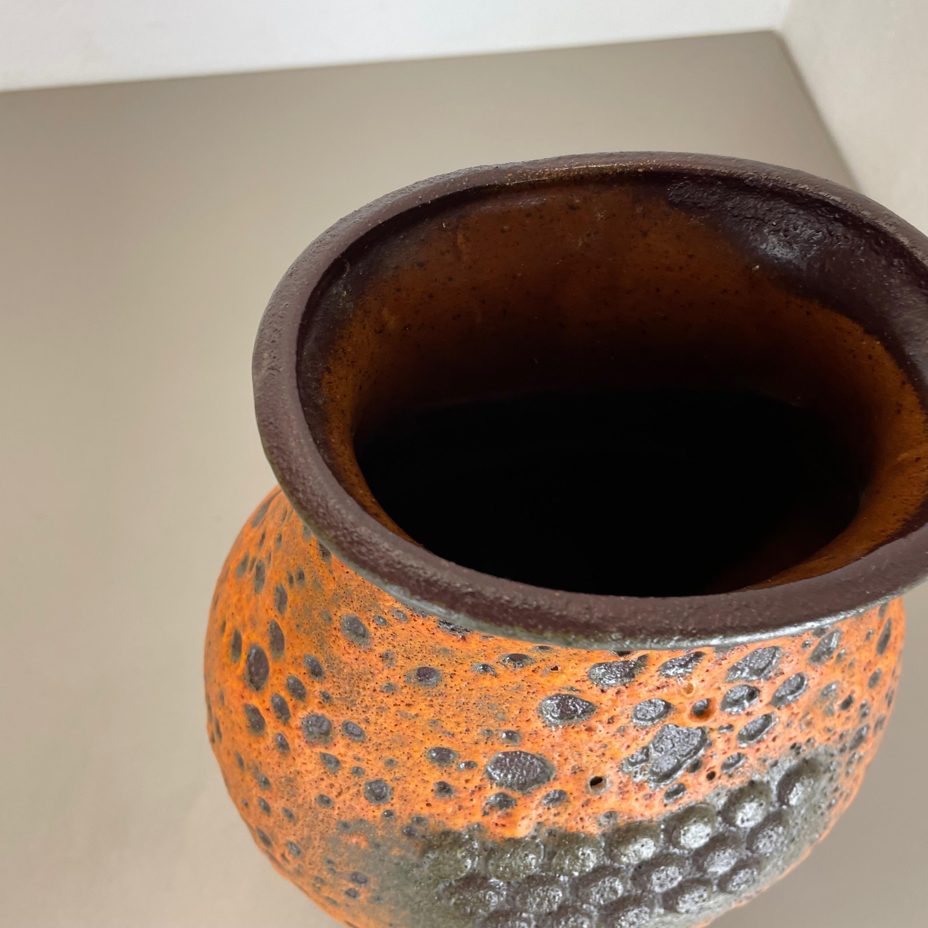 Fat Lava Ceramic Vase 