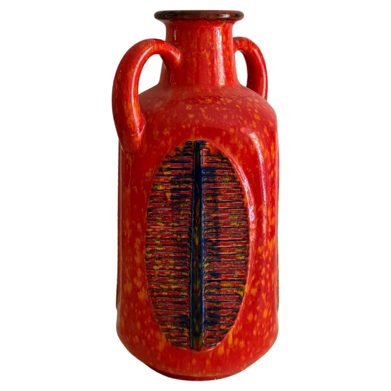 Fat Lava Vase by Walter Becht Germany For Sale at 1stDibs | walter