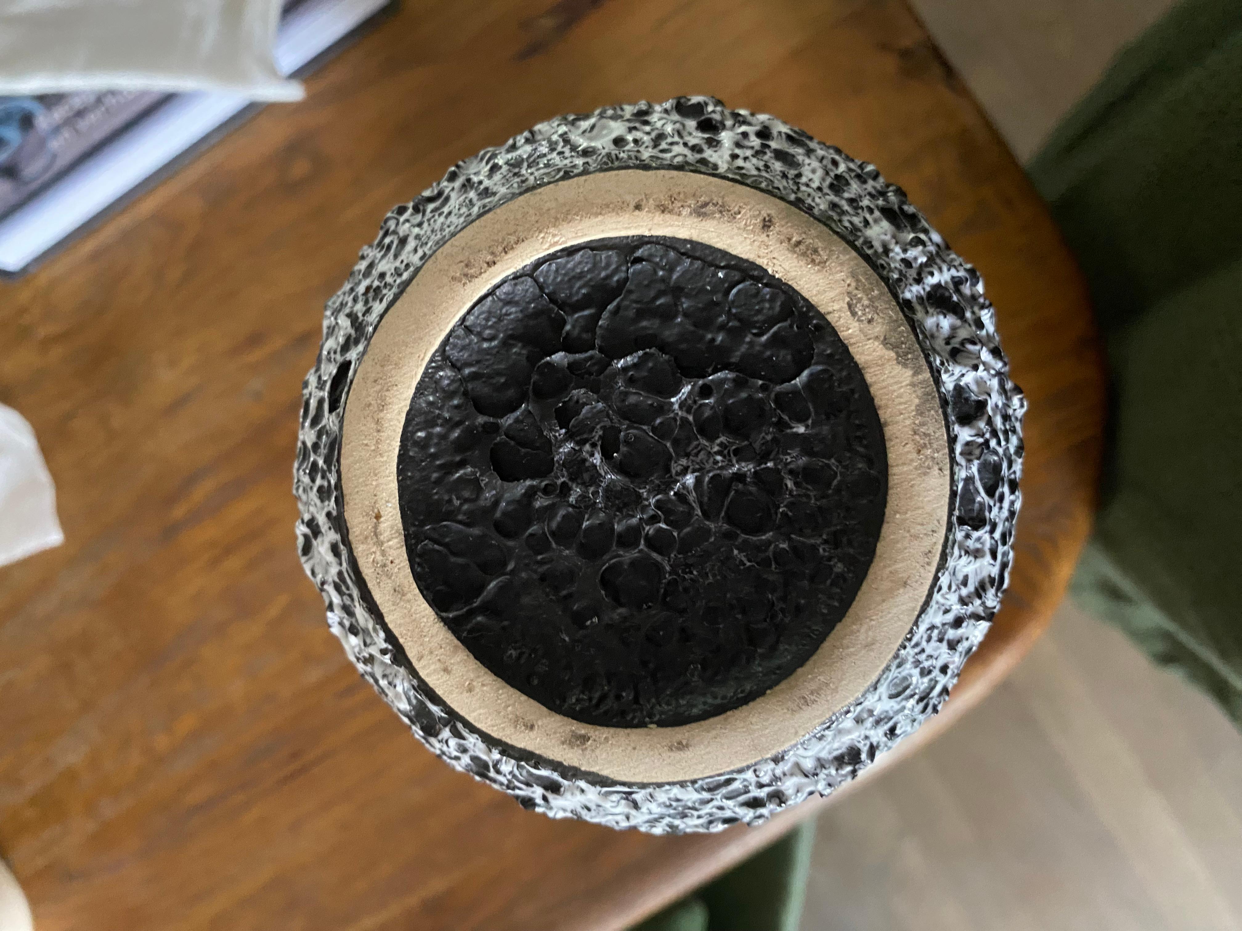 Fine XX secolo Vaso di Lava Grassa (decoro Lora) di Scheurich Keramik Germania in vendita