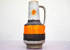 Fat Lava-Vase aus Haldensleben Keramik, ehemalige Ostdeutschland.