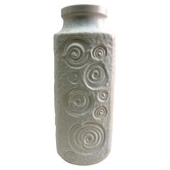 Fat Lava Vase with Decor and stamp 282-26, W-Germany' 1960s