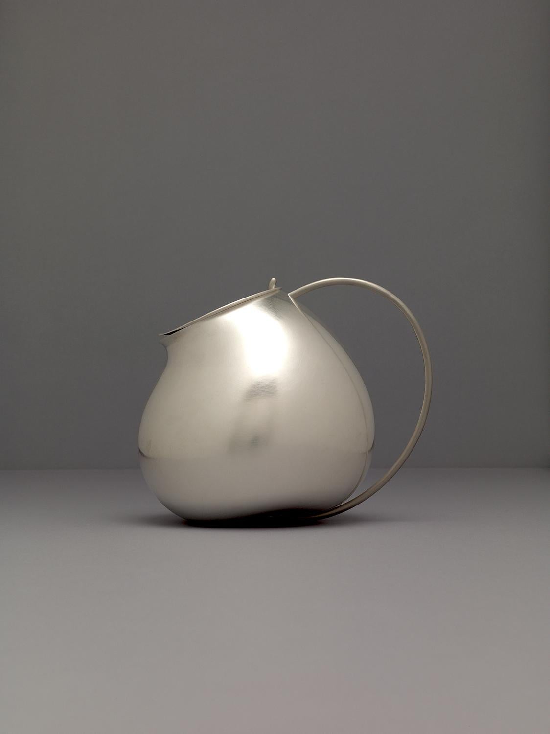 Dutch Fat One by Aldo Bakker 'Ed. 2/5' Silver Pourer For Sale