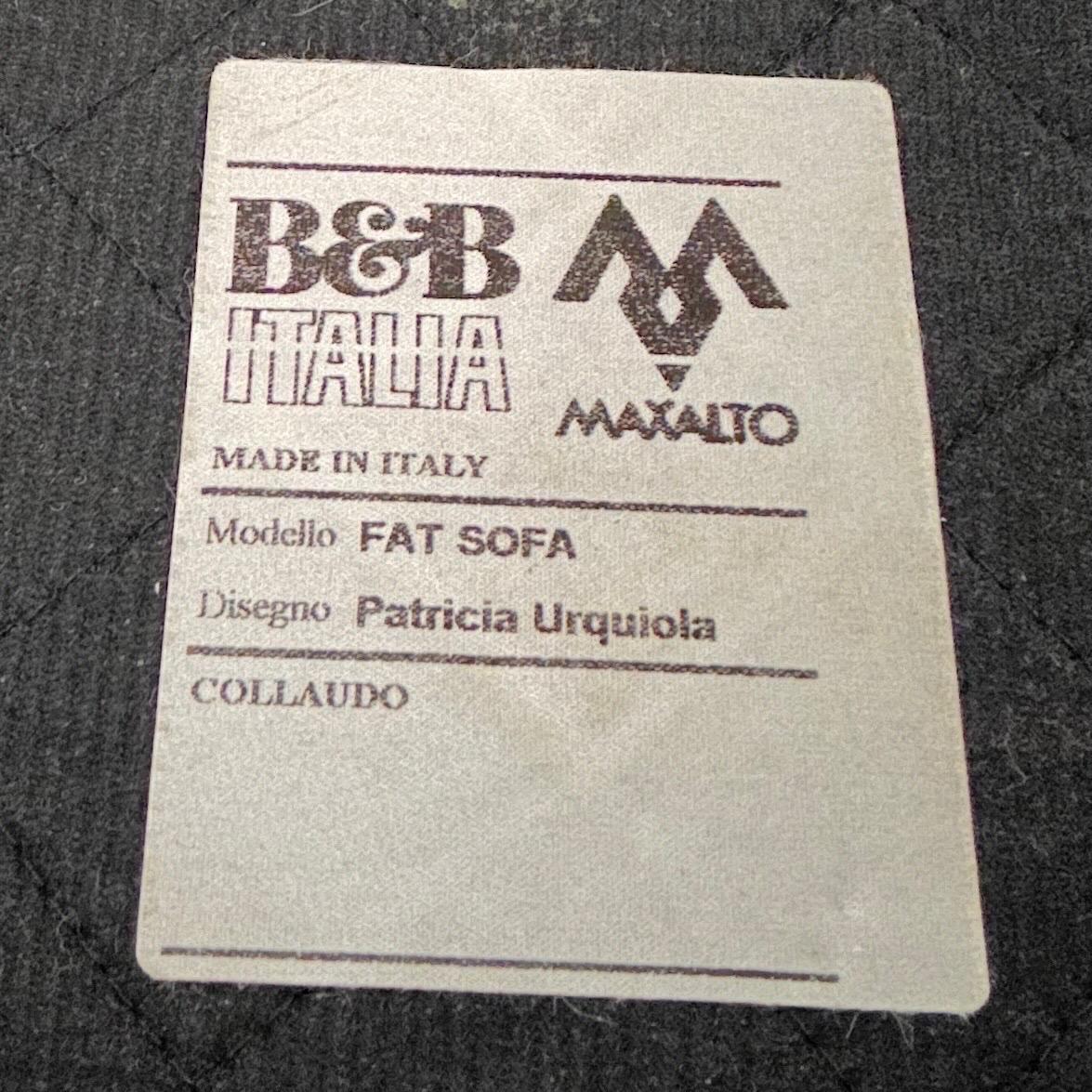 Fat Sofa by Patricia Urquiola for B&B Italia For Sale 4
