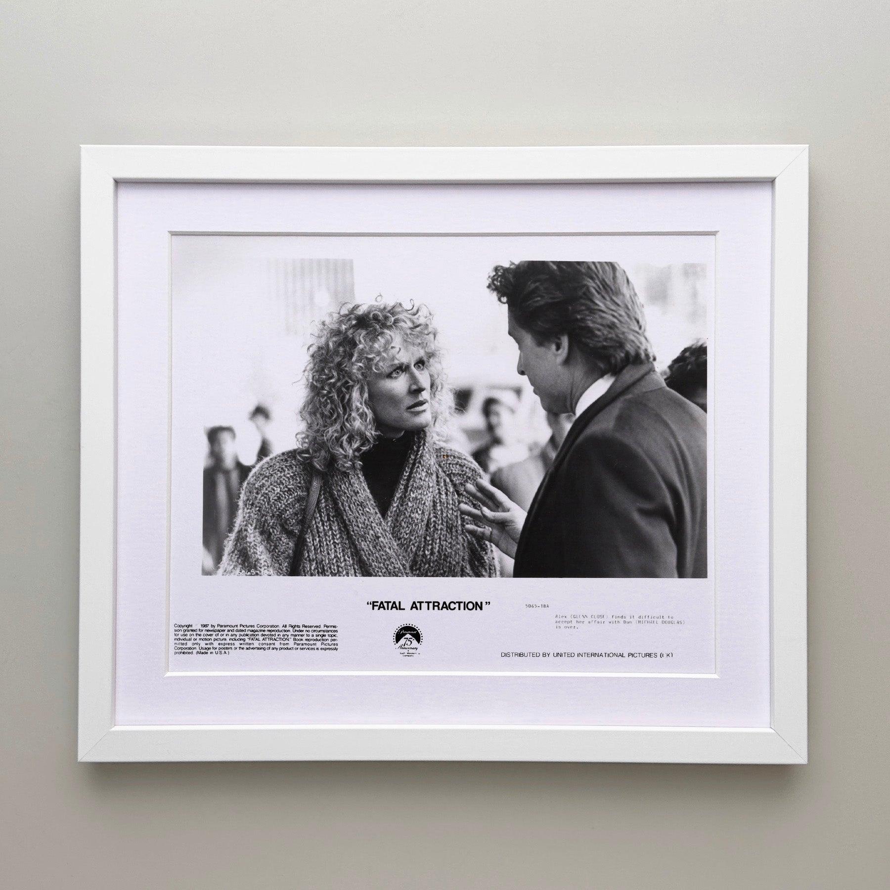 Américain Fatal Attraction 1987 Publicity Film Movie Press Still Framed en vente