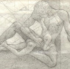 "Padre e hijo", dibujo suave y cariñoso de Jacques Azema, Marruecos