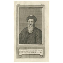 Pater Dominique Parrenin - Jesuitenmissionar in China, Porträt von Portier 1790