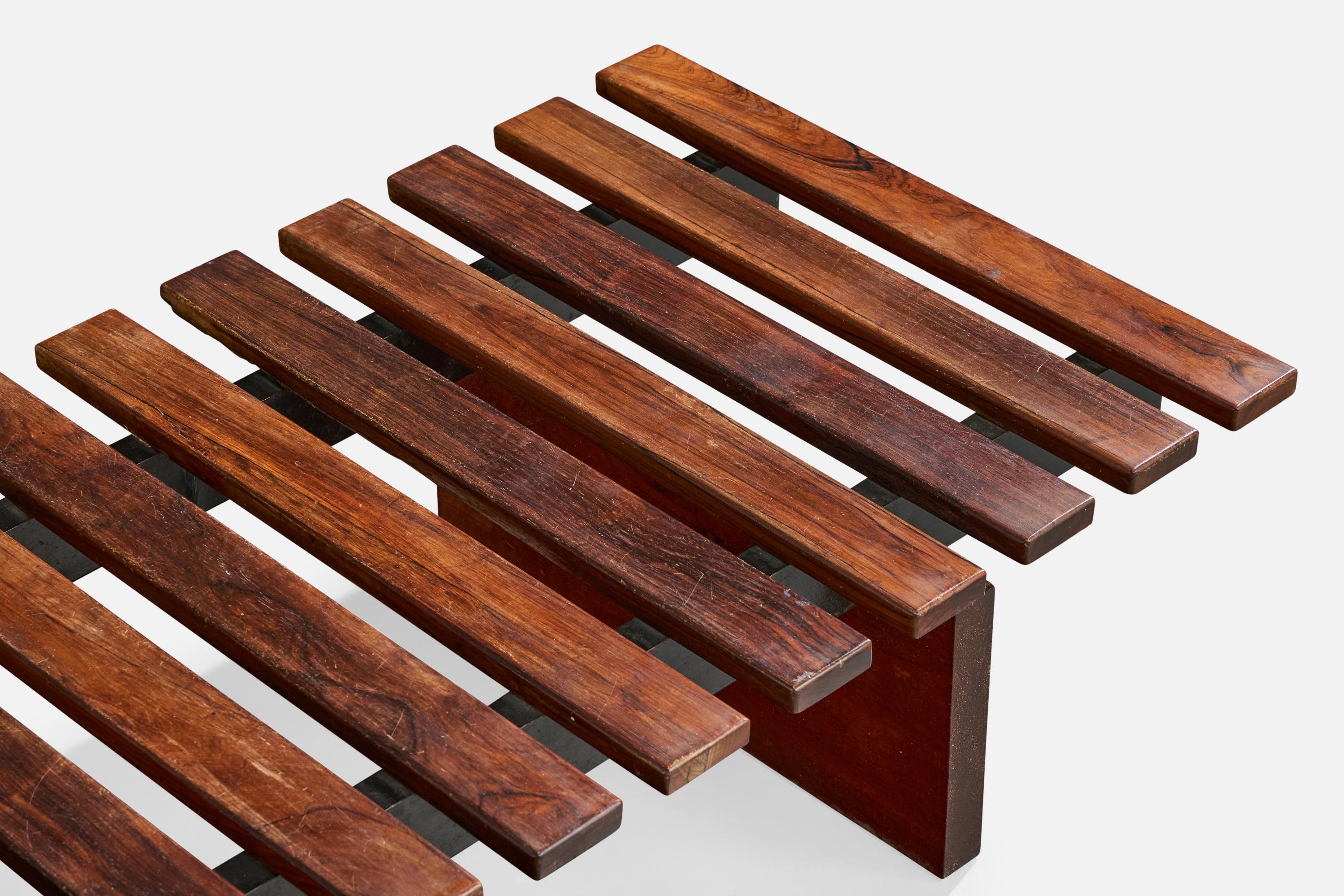 Bois Fatima Arquitetura e Interiores, Banc, Wood, Brésil, années 1960 en vente