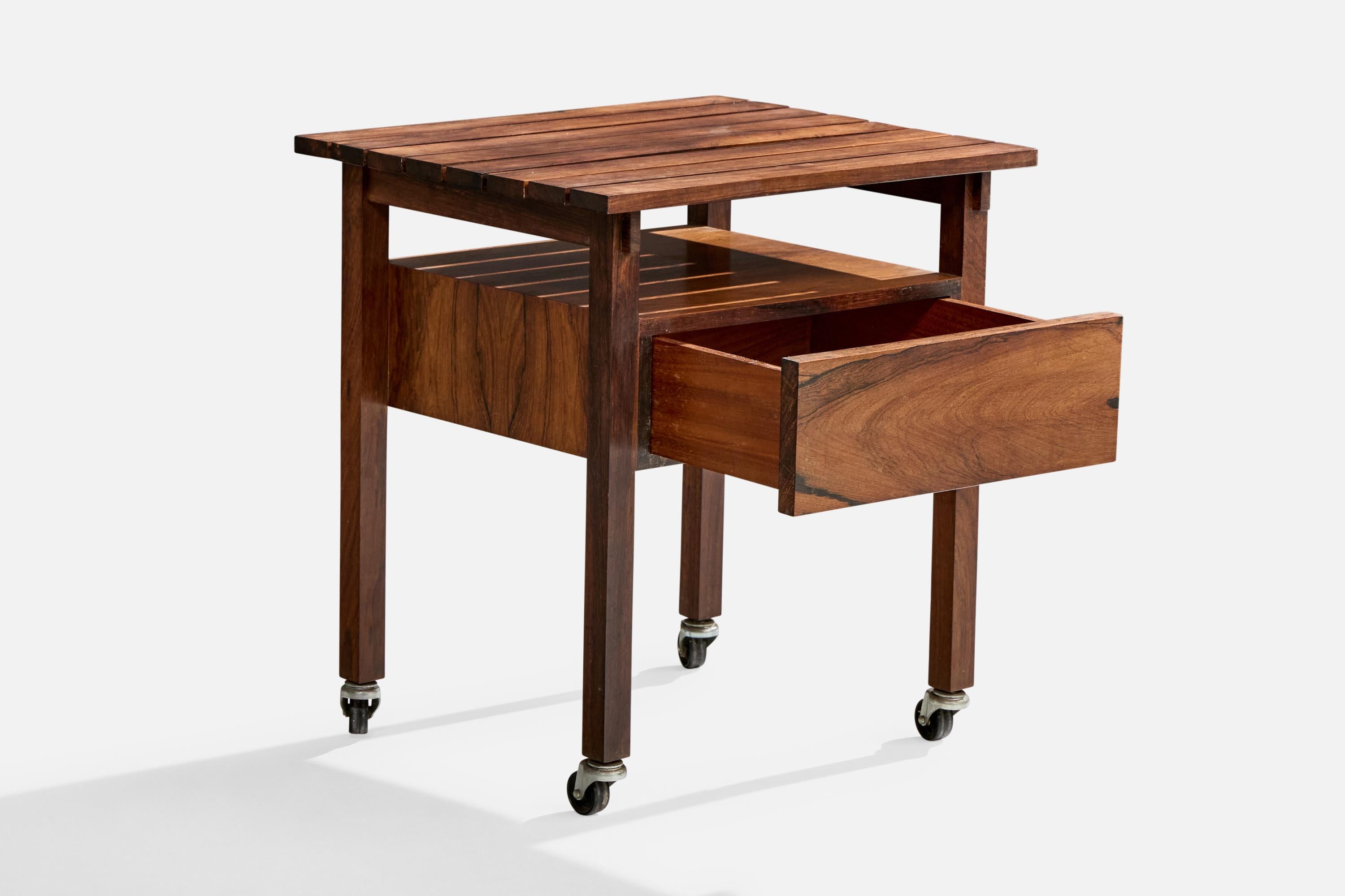 Fatima Arquitetura e Interiores, tables d'appoint, bois, Brésil, 1960 Bon état - En vente à High Point, NC